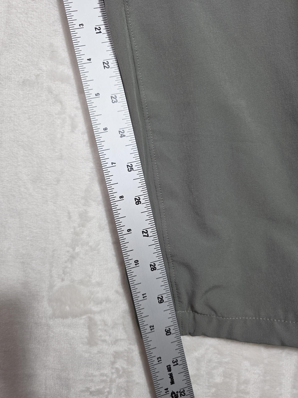 Ascend Women's Sage Green Hiking Pants Size 4 Stretch Adjustable Hem - Picture 10 of 10
